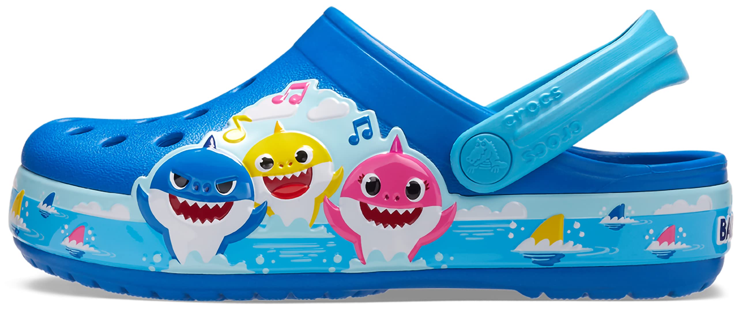 Buy Crocs UnisexChild Fun Lab Baby Shark Band Clog Online at
