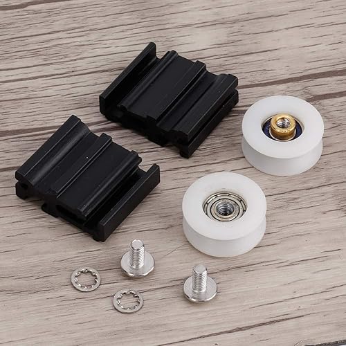Miniatura 2 de Fydun Kits de repuesto para ruedas de puerta Ghouse de 0.866 in para familias