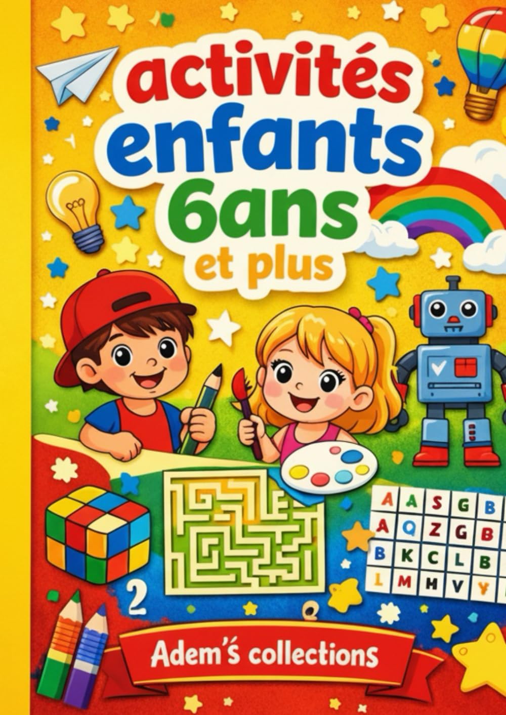Livre activité enfants (Adem’s collections)