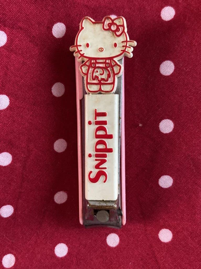 Amazon.co.jp: 昭和レトロ 1976年当時物 キティ爪やすり付き爪切り
