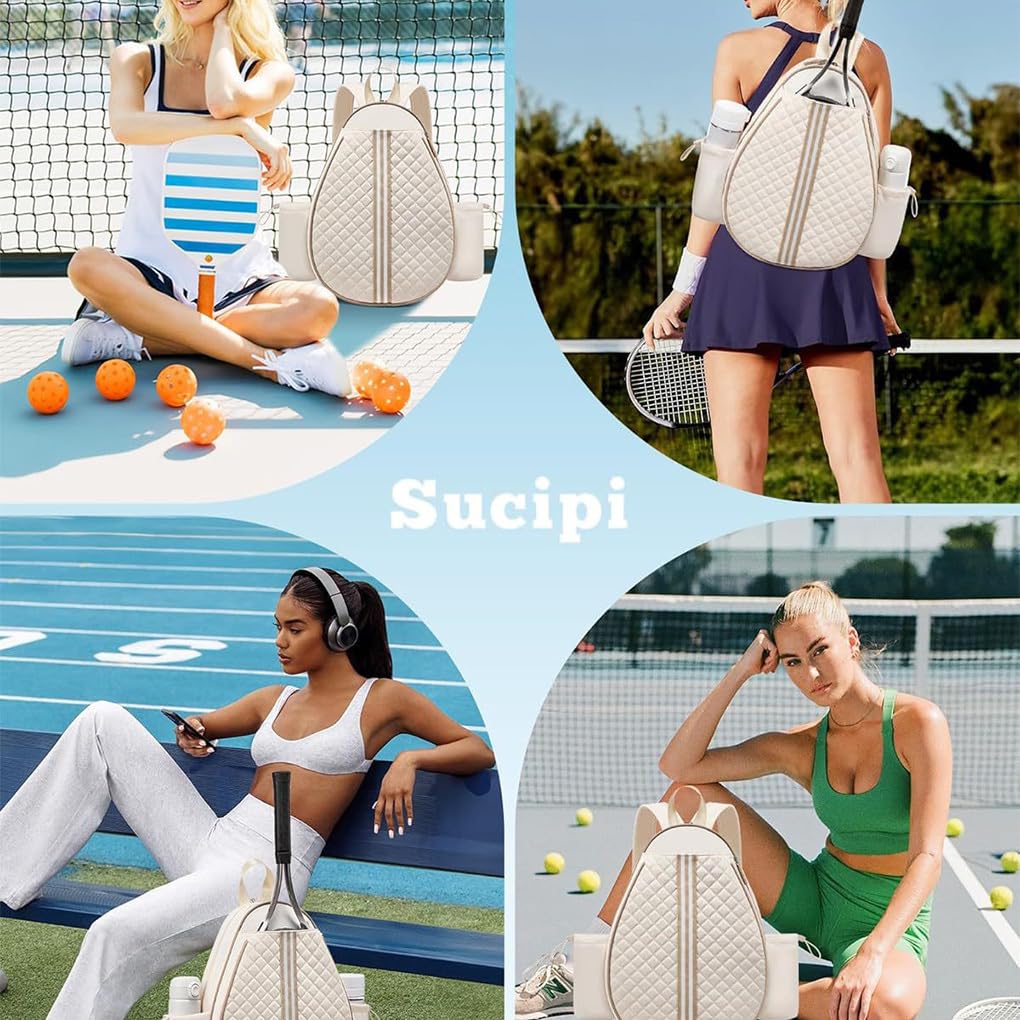 Elegante Tennisschlägertasche für modebewusste Spieler ABS
