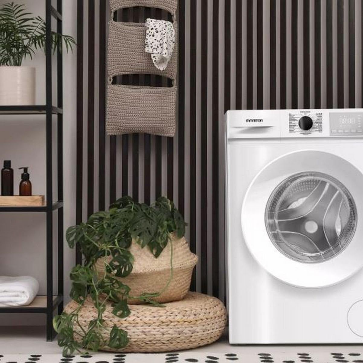 Machine à laver Infiniton WM-F104AWH 10 kg 1400 tr/min A Blanc Vapor Care