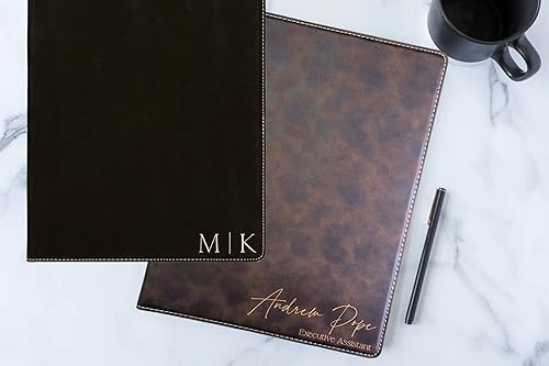 Miniatura 7 de Personalized Padfolio. Professional Business Gifts. Custom Padfolio. Corporate Business Portfolio Organizer Folder. Custom Notepad Holder With