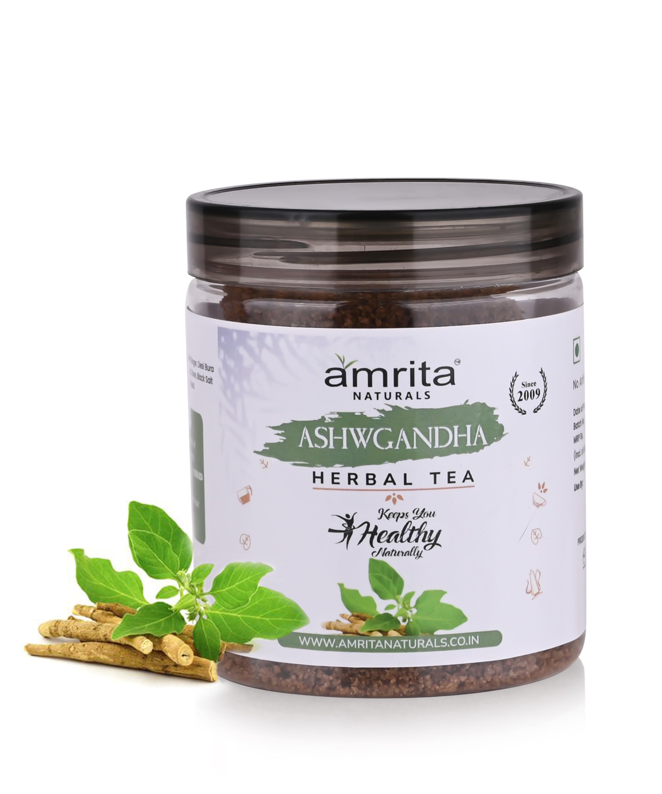 Amrita Naturals Ashwagandha Tea | Stress Relief & Relaxation | Natural Adaptogen | Caffeine-Free | Immune Support | Non-GMO, Vegan, Gluten-Free (B0D4QWSKVC) Amazon Price History, Amazon Price Tracker