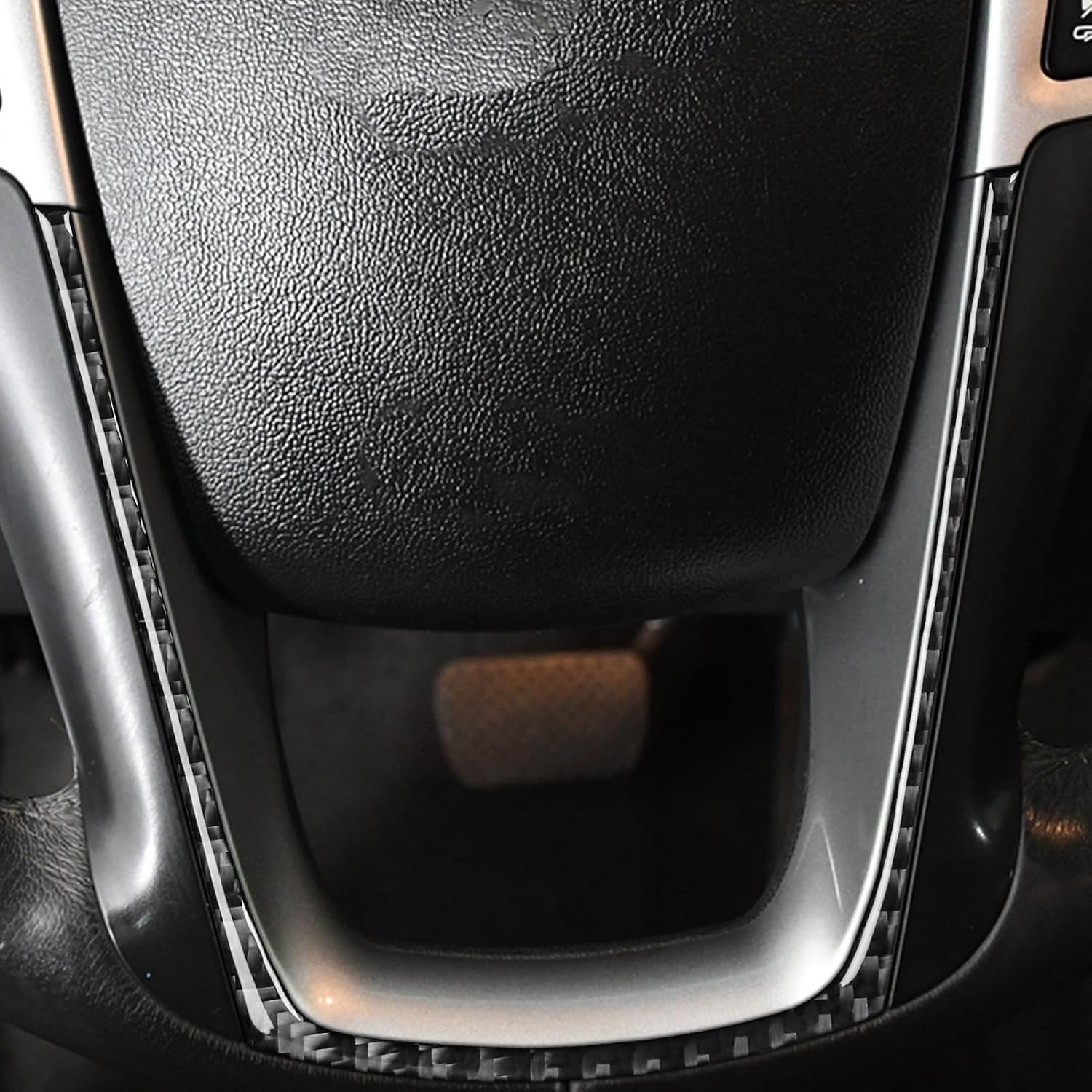 Real Carbon Fiber Car Dash Frame Sticker Cover Trim Compatible with GMC Terrain 2010 2011 2012 2013 2014 2015 2016 2017 Interior Decal Accessories