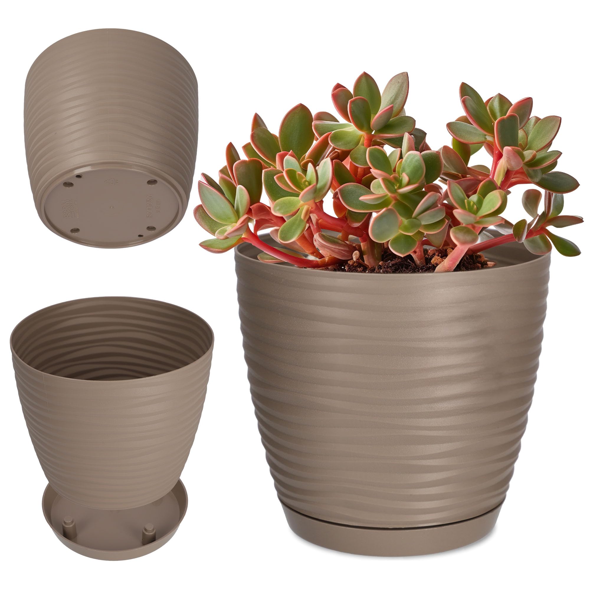 KADAX Flower Pot in plastica, ⌀ 11-19 cm, 7 colori, pianta | WhichOne