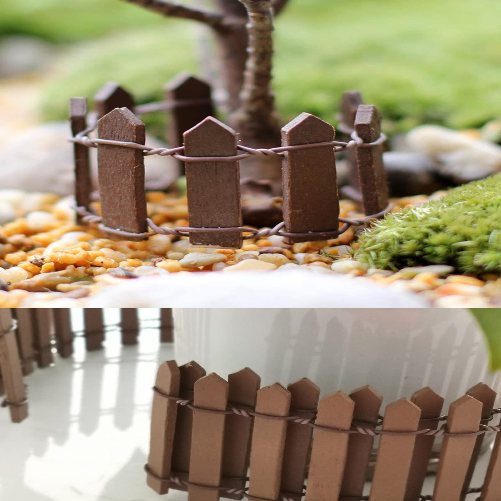 Vallas De Madera Jardin Valla De Jardín Mini Blanca 90cm - Decoración Para  Casas De Muñecas Y Bonsáis Vallas Jardin, image size:1600x1600