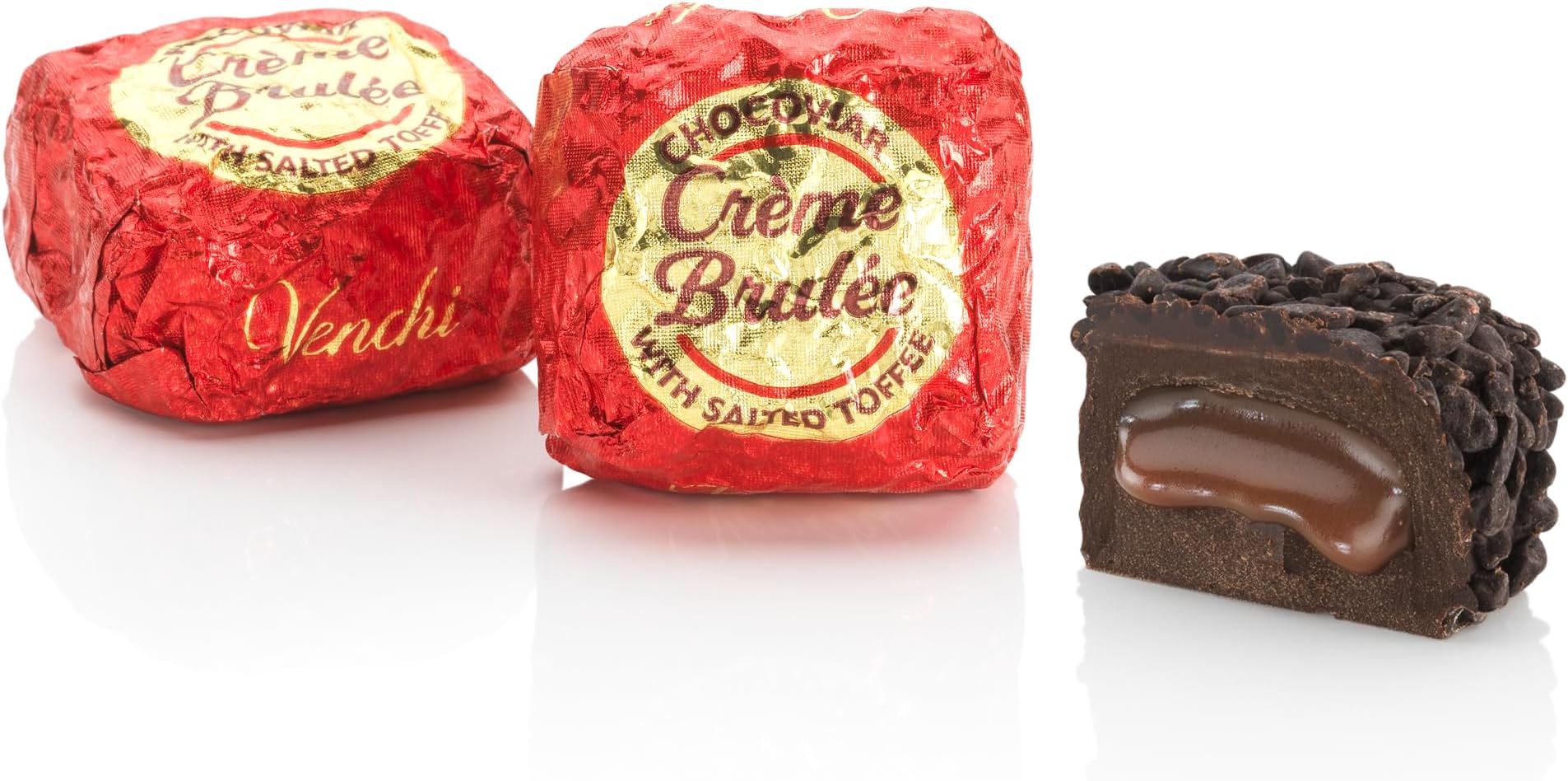 Chocoviar Crème Brulée Chocolates, Bulk