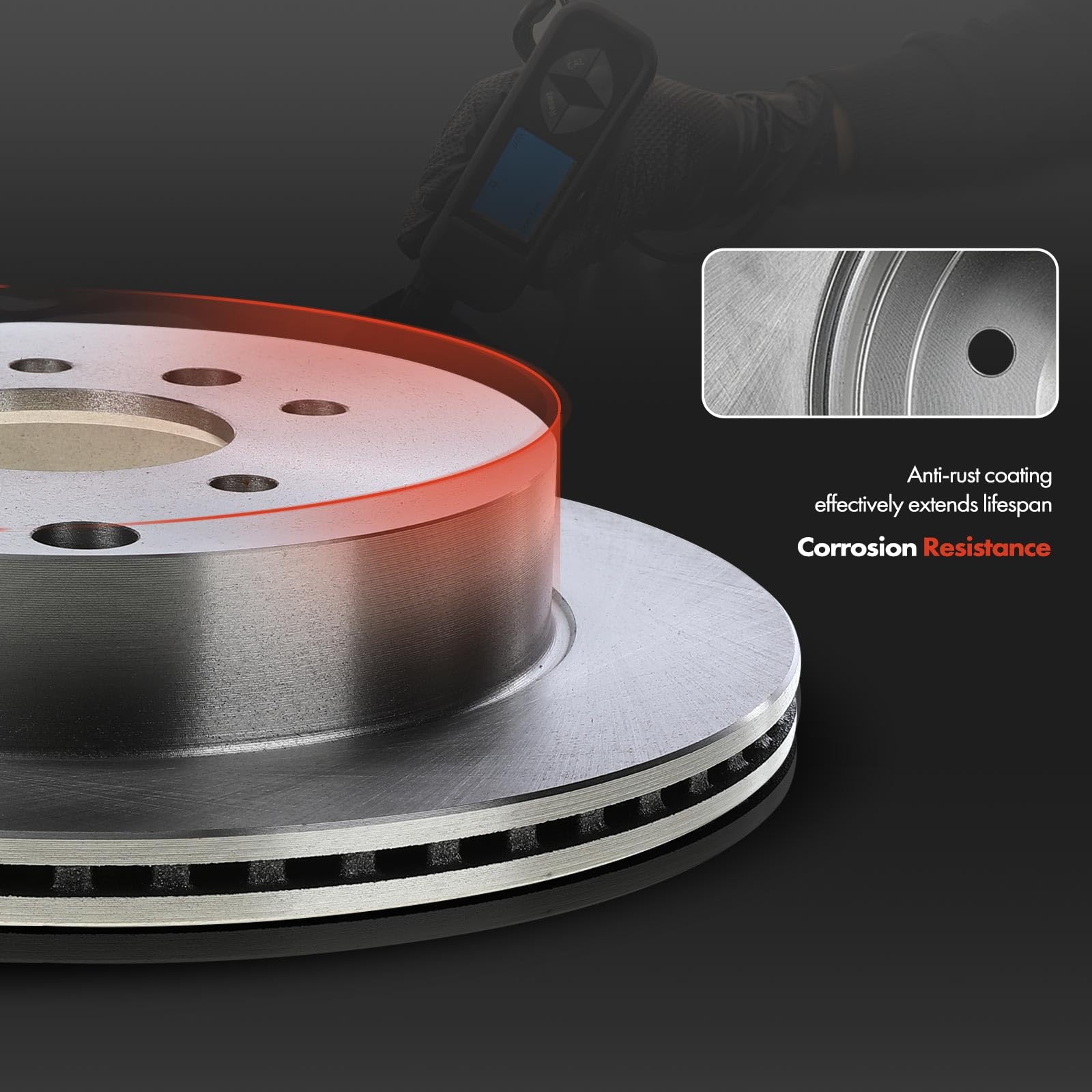 ソフトドリンク AAaa 13500 Amazon.com: A-Premium 12.11 inch (308mm) Rear Vented Disc
