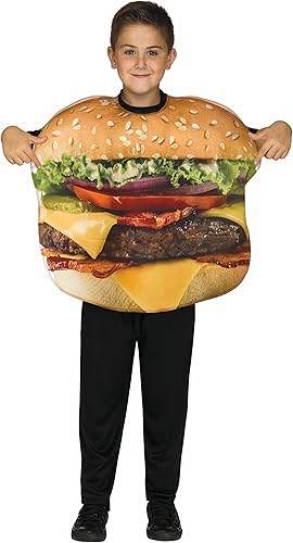 Fun World Disfraz infantil de hamburguesa con queso