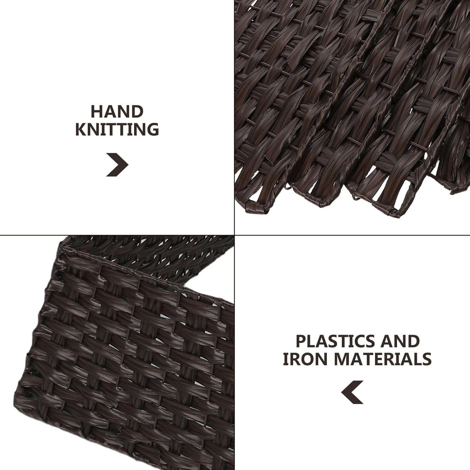 BESPORTBLE Christmas Tree Base Cover: Rustic Tree Skirt Woven Basket Collar -Base Ring Holiday Decor Accessory for Seasonal Home Decoration