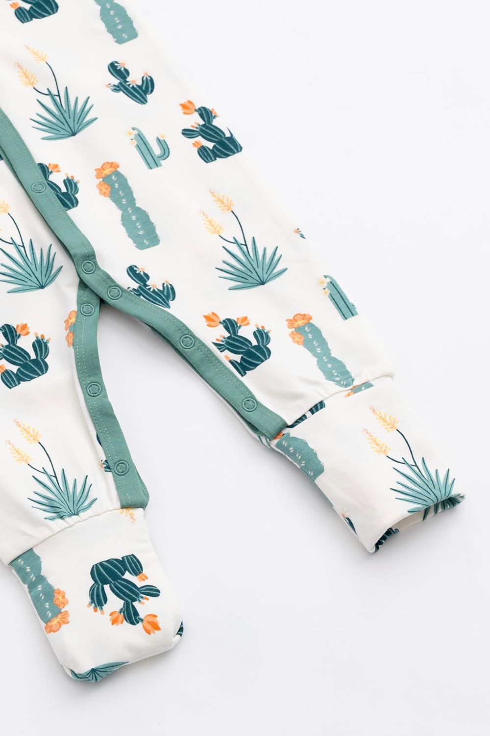 monica + andy On The Go Baby One Piece, Size 0-3 Months, Desert Blooms, Organic Baby Clothes for Girls, Sustainable Super Soft Fabric, Sizes for Preemie, Newborn, & Infant - Image 6