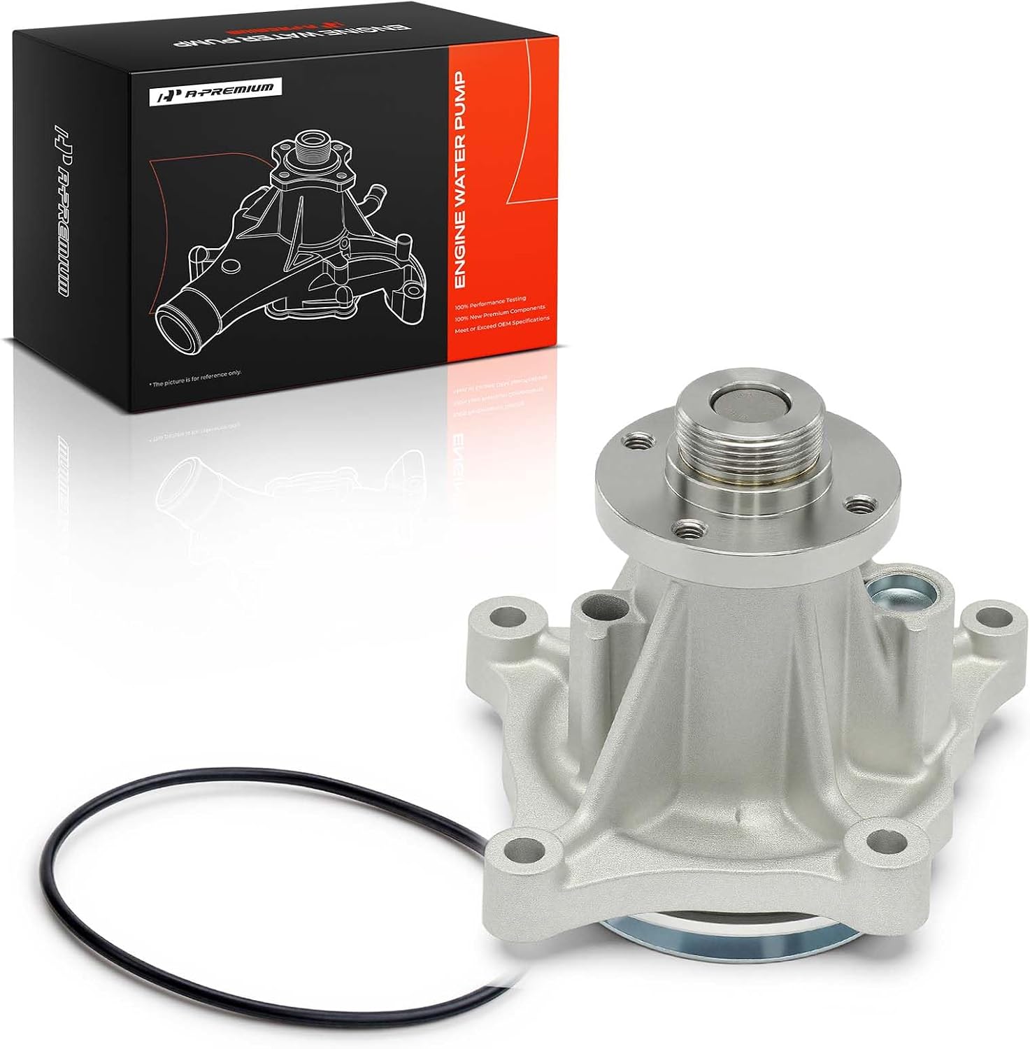 A-Premium Engine Water Pump W/Seal [SOHC V8 6.2L] Compatible with Ford - E,F Class - F-150 2010-2014, F-250 F-350 Super Duty 2011-2020, E-350 E-450 Super Duty 2017-2019, for# AC3Z8501A