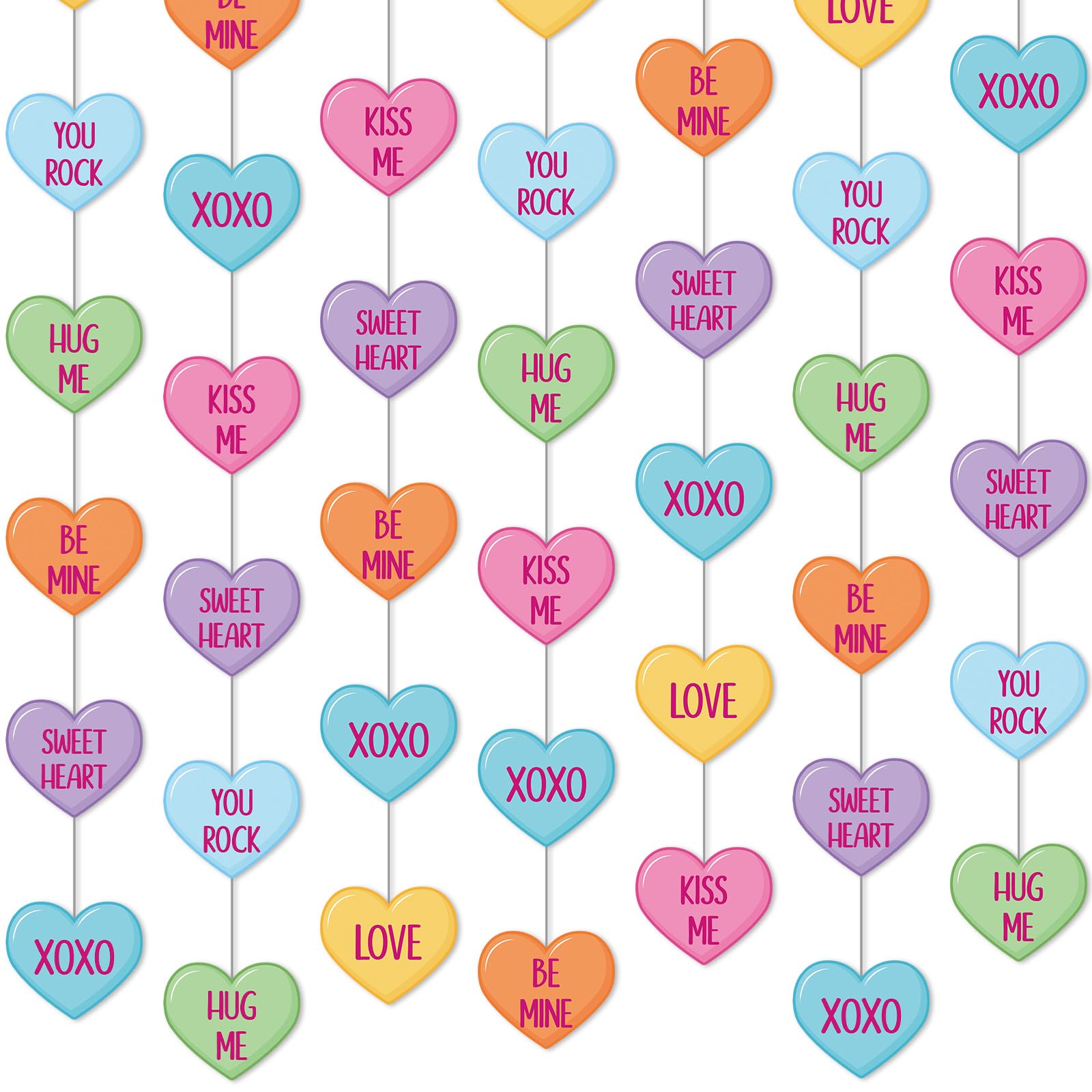 Amazon.com: Capoda 8 Pcs Valentines Day Candy Heart Decorations