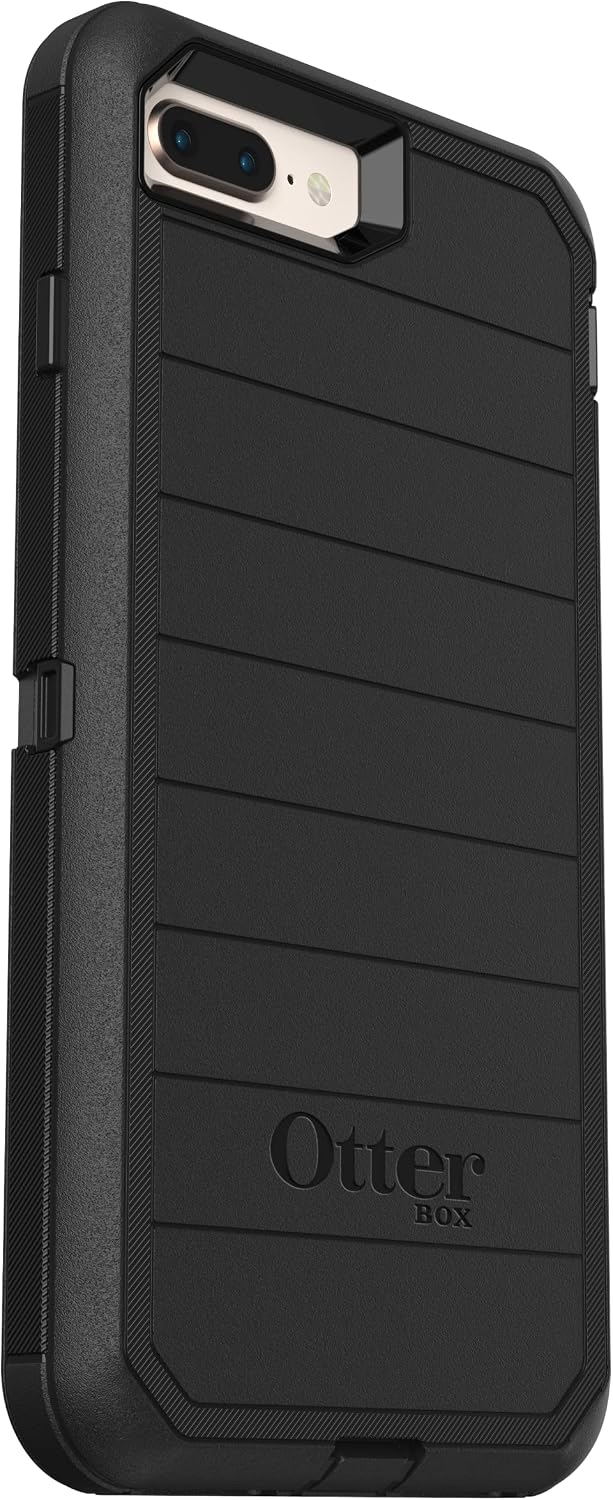OtterBox Defender Series Rugged Case for iPhone 8 Plus & iPhone 7 Plus (ONLY) Case Only - Non-Retail Packaging - Black