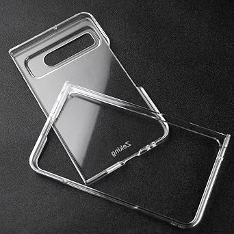Zeking Designed for Google Pixel Fold Case, Crystal Clear Transparent Reinforced Corners TPU Shock-Absorption Flexible Case Cover for Google Pixel Fold (Clear)