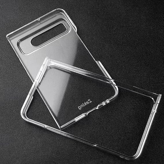 Zeking Designed for Google Pixel Fold Case, Crystal Clear Transparent Reinforced Corners TPU Shock-Absorption Flexible Case Cover for Google Pixel Fold (Clear)