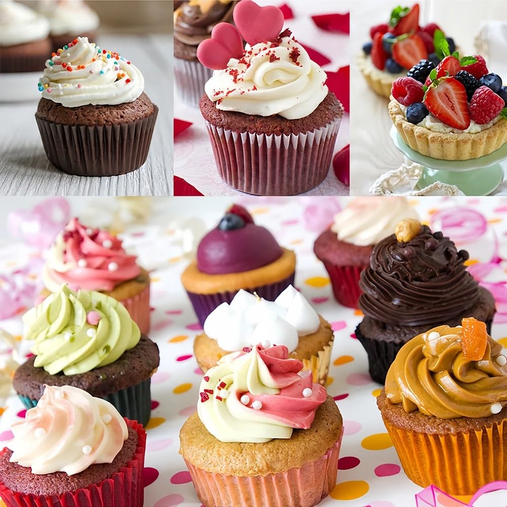 Backzubehör,Torten Zubehör 66/102 STÜCKE Kuchen-drehscheiben Kuchendekorationstisch Haushaltsbackwerkzeuge DIY Dekorieren Drehscheiben Kunststoff 10 Zoll Küchenhelfer(66PCS)