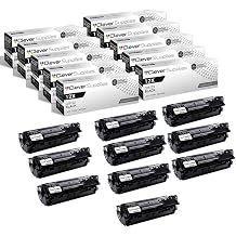 CS Replacement Toner Cartridge Compatible with HP Q2612A Q2612X Black 1010