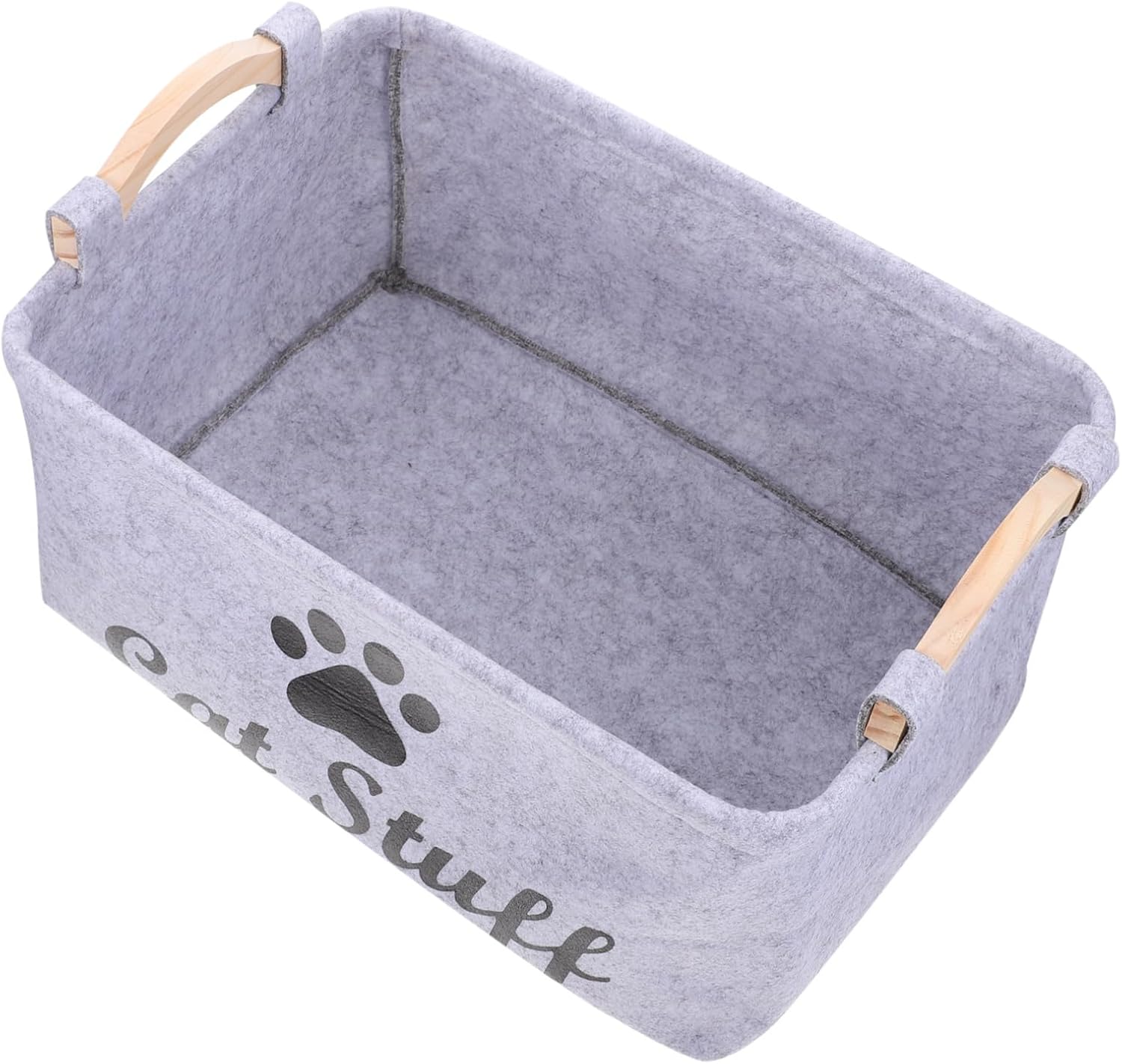 FRCOLOR Pet Storage Box Small Basket Pet Toys Cubes Cloth