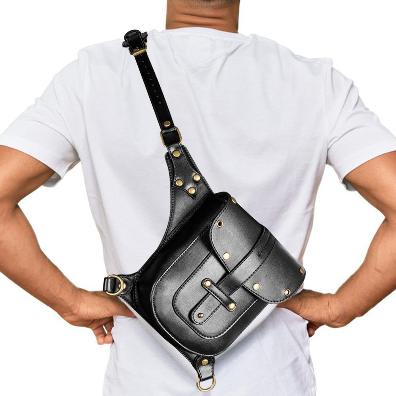 Bolsa de cinturón Steampunk para accesorios de disfraces de viaje