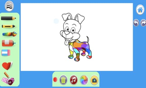 Dogs cute Coloring Pages