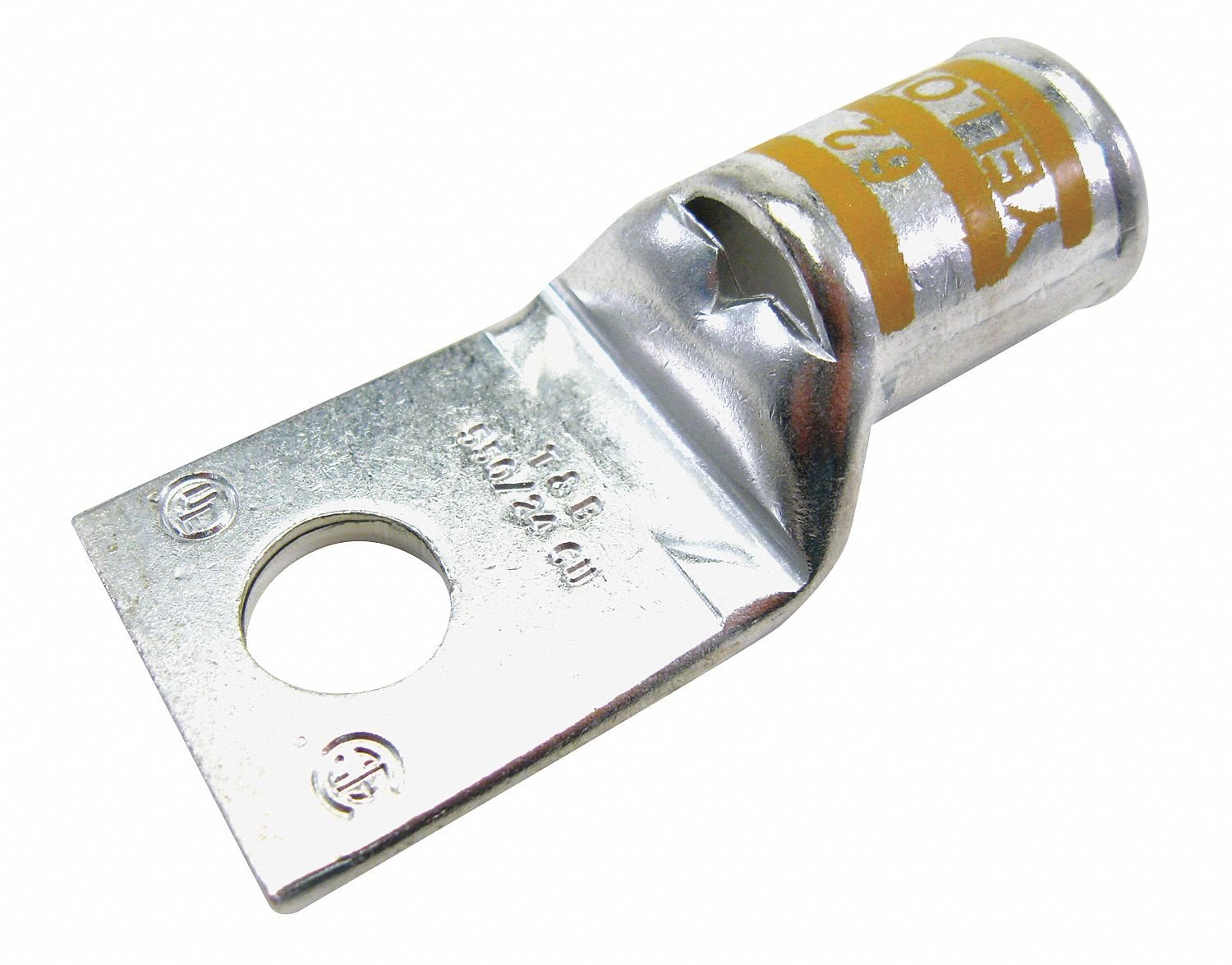 One Hole Lug Compress Connector, 4/0 Awg