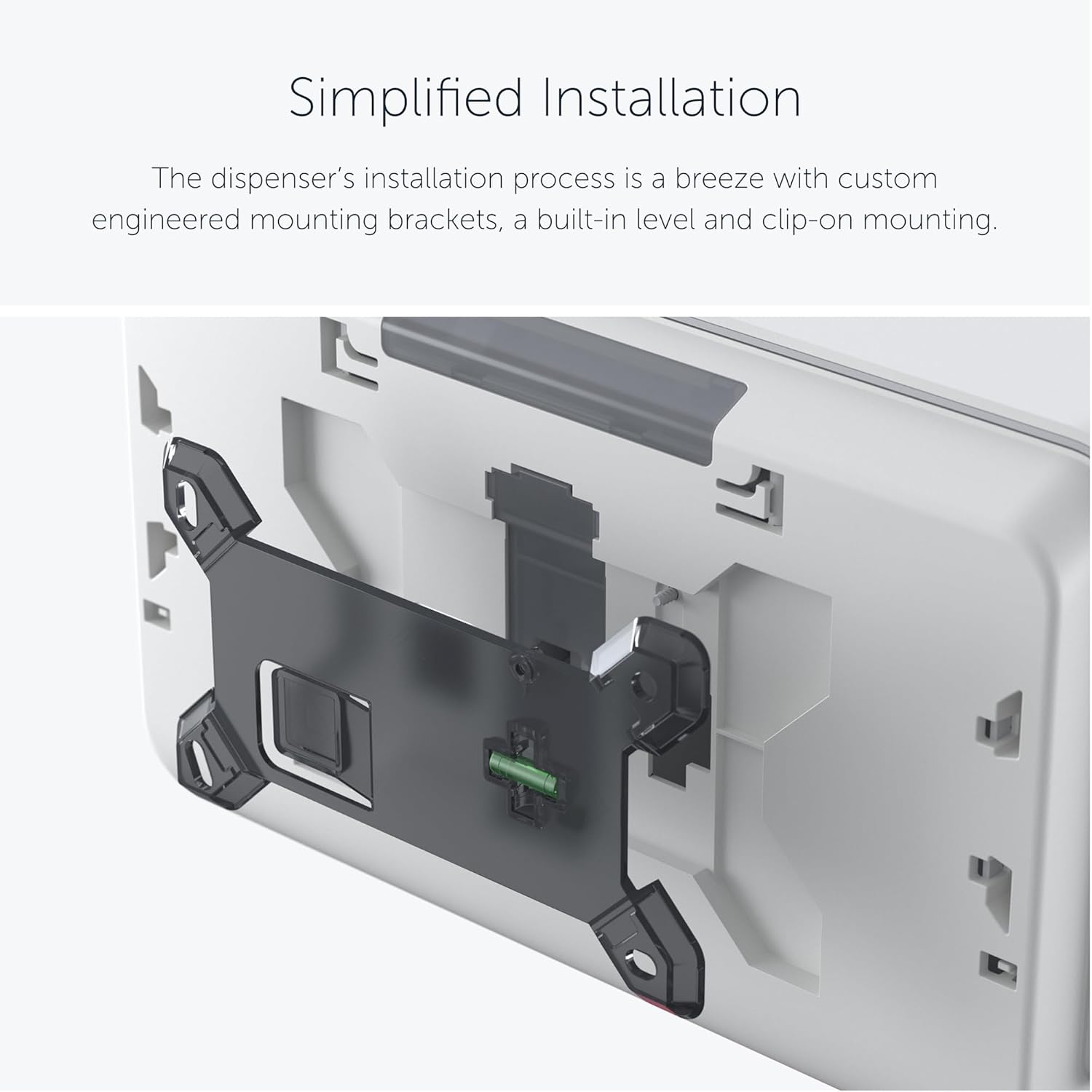 Kimberly-Clark Professional ICON Coreless Standard Roll Horizontal Toilet Paper Dispenser 2 Roll (58712), with White Mosaic Design Faceplate, 7.9" x 12.4" x 6.42" (Qty 1)