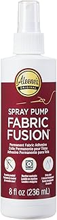 Aleene's Fusion Spray Pump, Fast Drying Permanent Fabric Adhesive, White