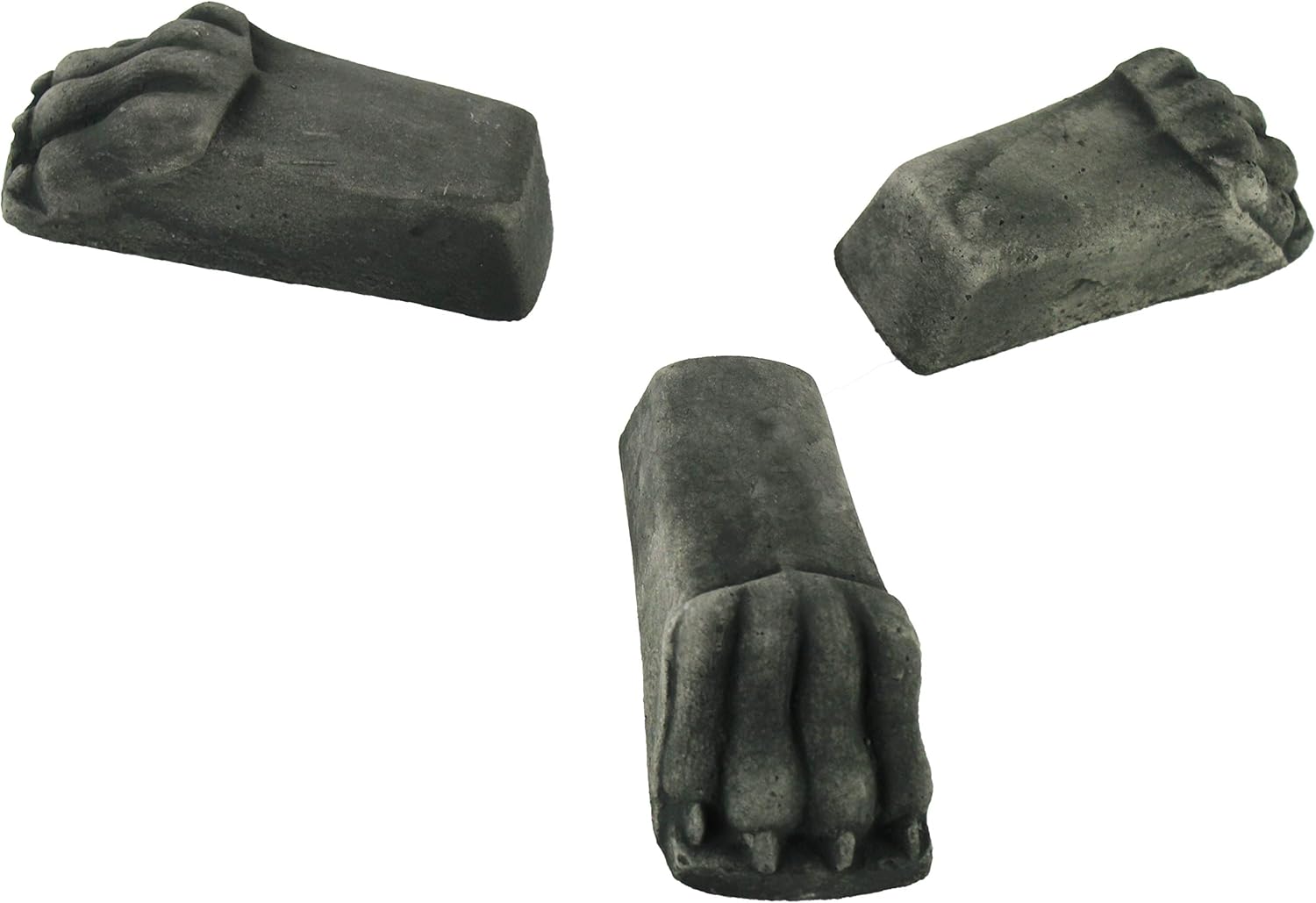 Lion Pot Feet Set of 3 Concrete Planter Feet Home and Garden Decor