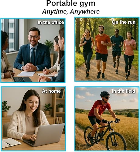 Miniatura 7 de Estimulador muscular EMS, estimulador ABS, cinturón de tonificación abdominal, equipo de entrenamiento de fitness para oficina en casa para abdomen