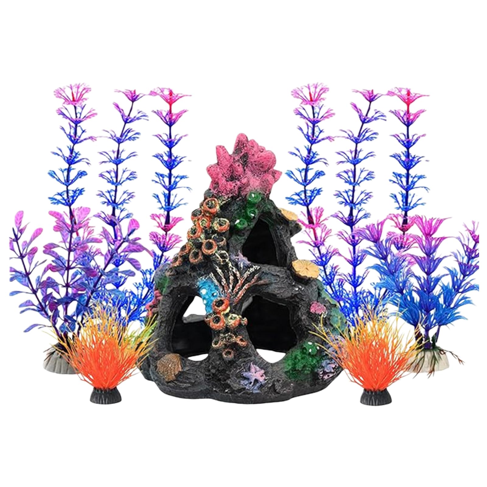 HGENAHGTF Resin Corals Fishtanks Accessories Natural Underwater Habitat Decors Pet Safe Aquariums Ornament for Aquariums Enthusiasts Fish Tanks Accessories