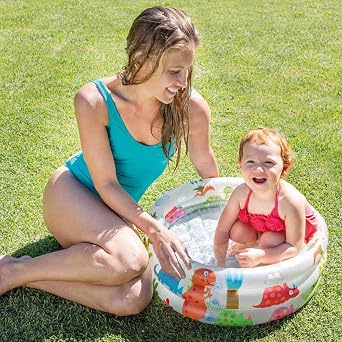 Intex 57106 Pool Beach Buddy Rolling Baby Pool