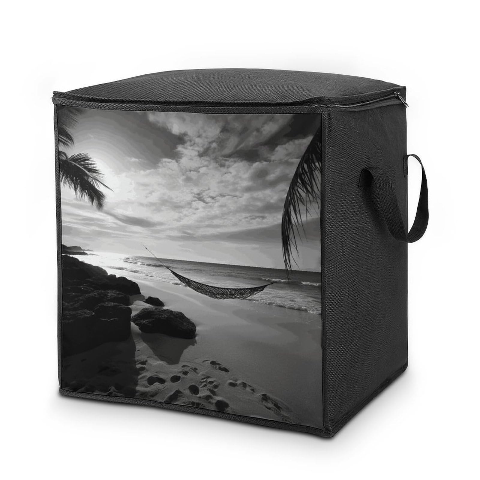 Sac de rangement pour courtepointe durable avec finitions soignées pour dressings