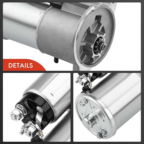 Miniatura 7 de A-Premium Motor de arranque compatible con Ford F-150 1999 2000 2001 2002 2003 2005 2006 2007 2008 F-150 Heritage 2004, V6 4.2L PMGR, 12V 1.4KW CW