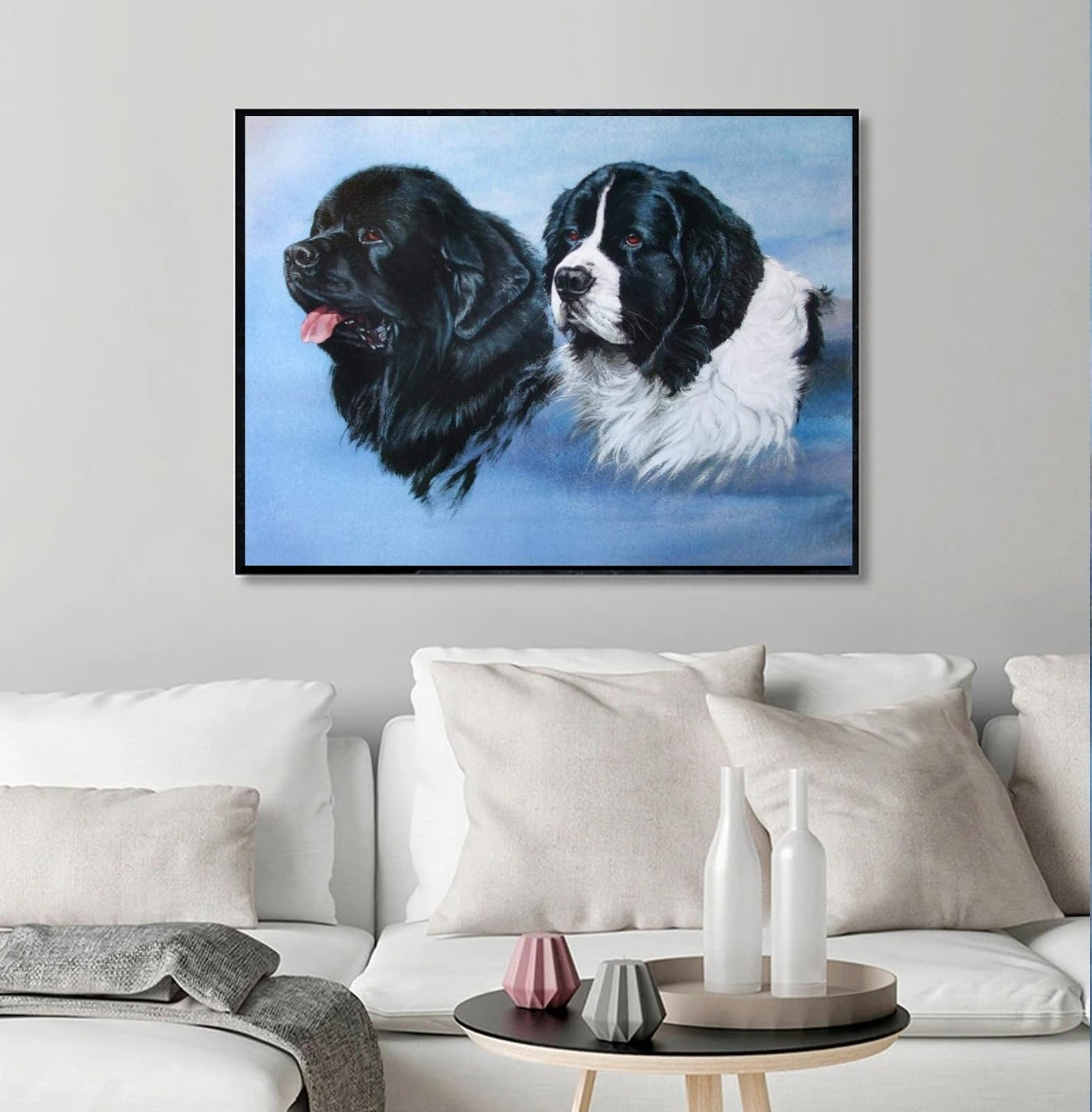 Kit Punto Croce Bulldog Francese - 40.6x50.8cm, Fai Da Te, Per Principianti