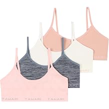 Tahari Girls 4-Pack Seamless Bralette Set