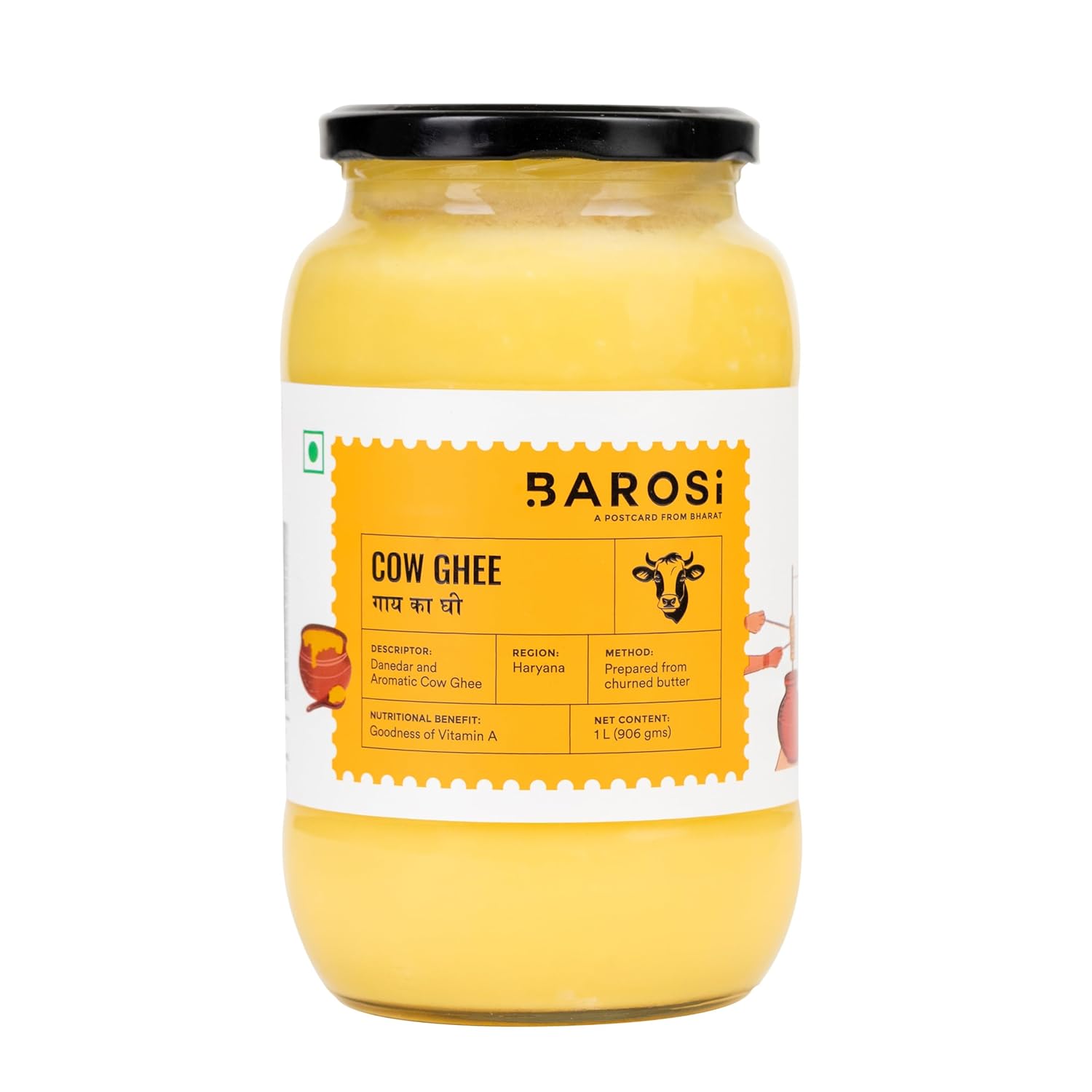 BAROSI Desi Cow Ghee 1 Litre @₹889