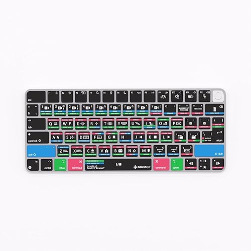 Miniatura 4 de Funda de teclado de acceso directo compatible con Davinci Resolve para teclado mágico consin TouchID (solo no numérico)