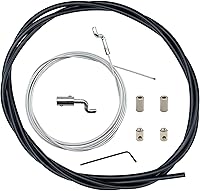 YGQ Universal Throttle Cable Repair Kit for Lawn Mowers, Go Karts, Mini Bikes - Adjustable Z Bend Ends, 2M Durable Steel Cable