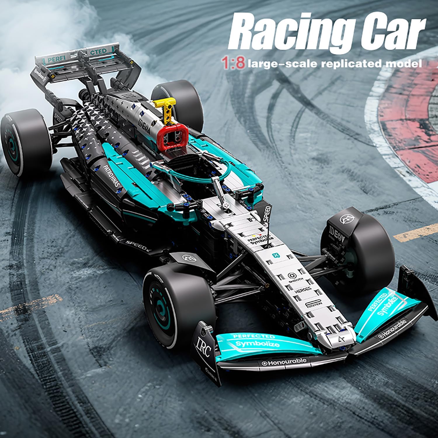 Sport Race Car Building Block Sets for Adults,1:8 Technical Racing Supercar Toys Kits Engineering MOC Model Christmas Xmas Birthday Gifts for Men Teens Boys Age 8-12 12-16,14,14+ (1764 PCS)