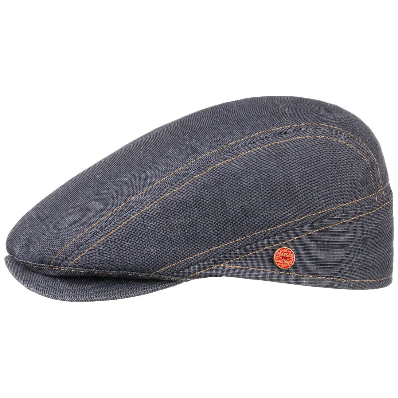 Mayser Delian Schirmmütze Flatcap UV-Schutz Made in EU Herren Frühling Sommer
