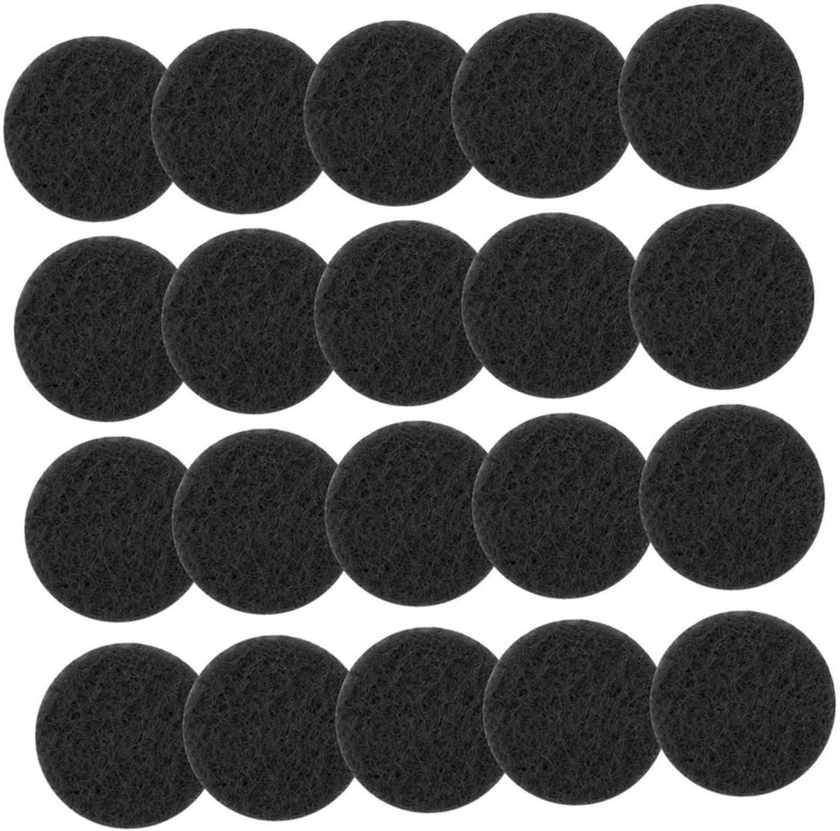 VALICLUD 50Pcs Gaskets Cotton Essential Oil Diffuser Pads for Household Use for Necklace for Mother Day Birthdays and Anniversaries