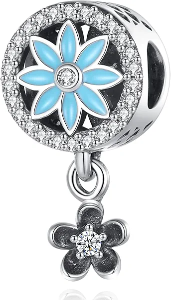 Vito 925 Sterling Silver Cross Charms Bead for Women, Vintage European Religion God Beads for European Bracelets Diy Jewelry Gift