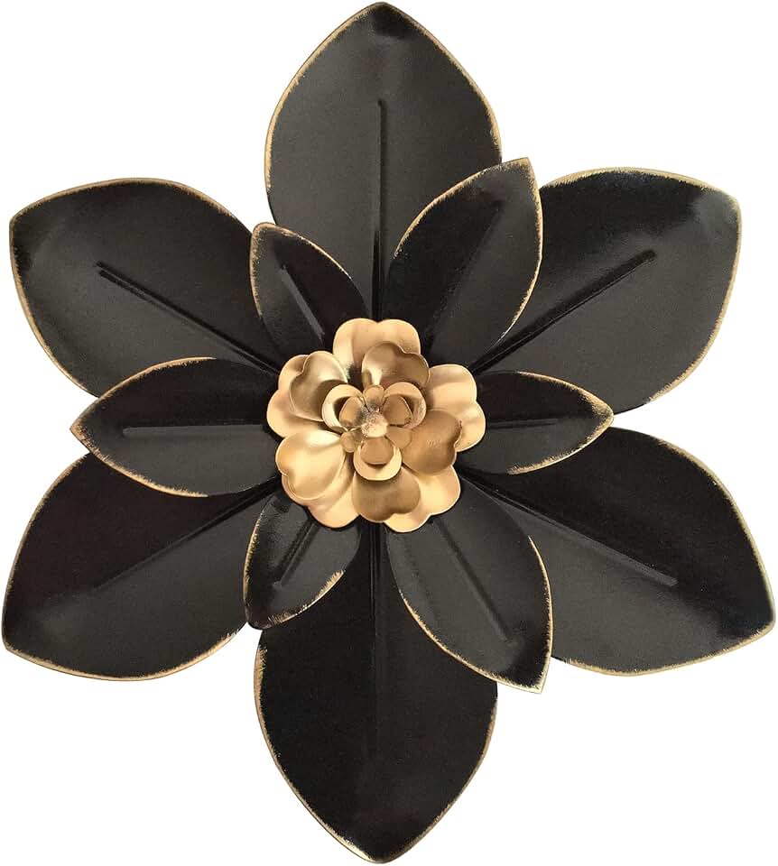 Décoration murale en métal de 25,4 cm