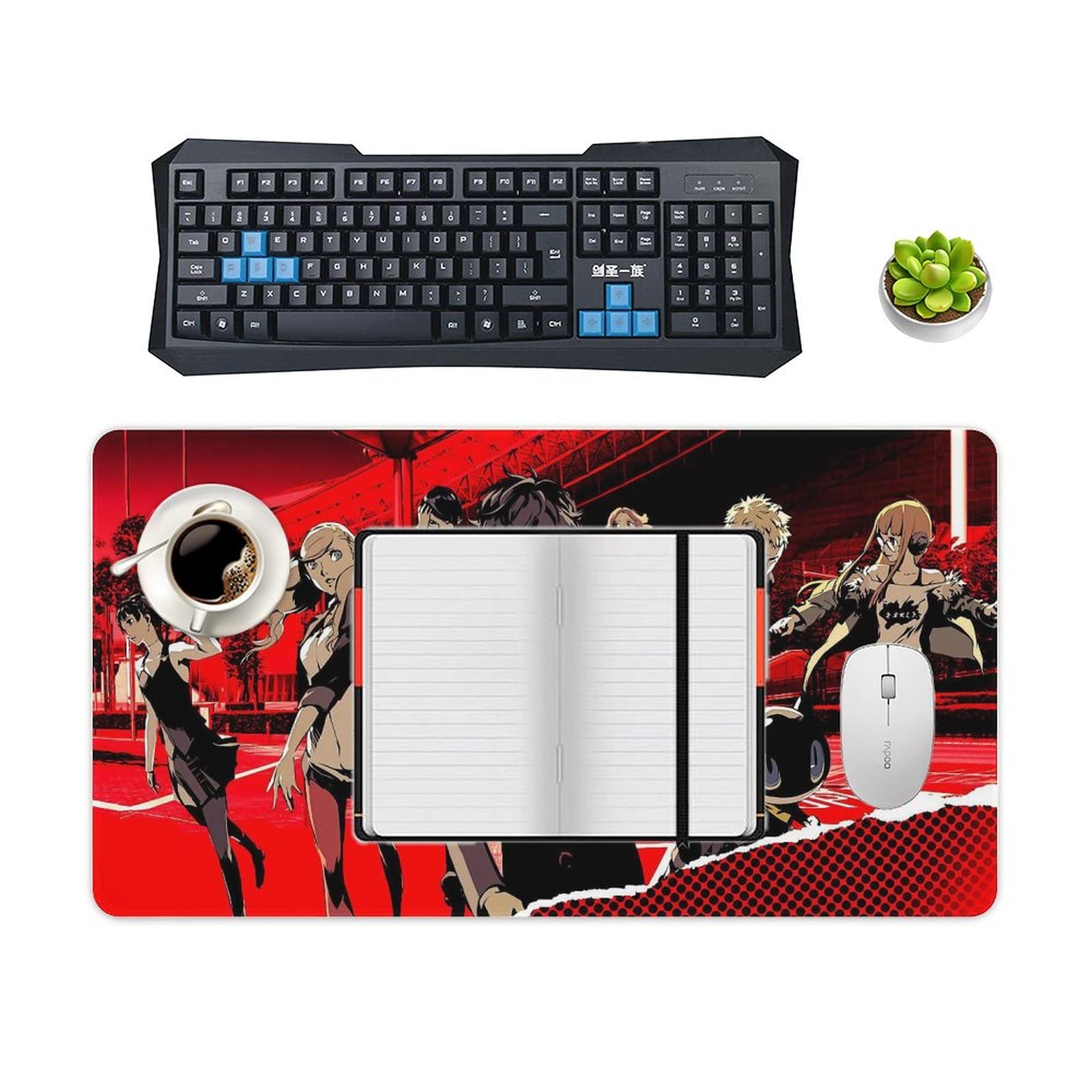 Amazon | ペルソナ 大型マウスパッド デスクマット ゲーム オフィス