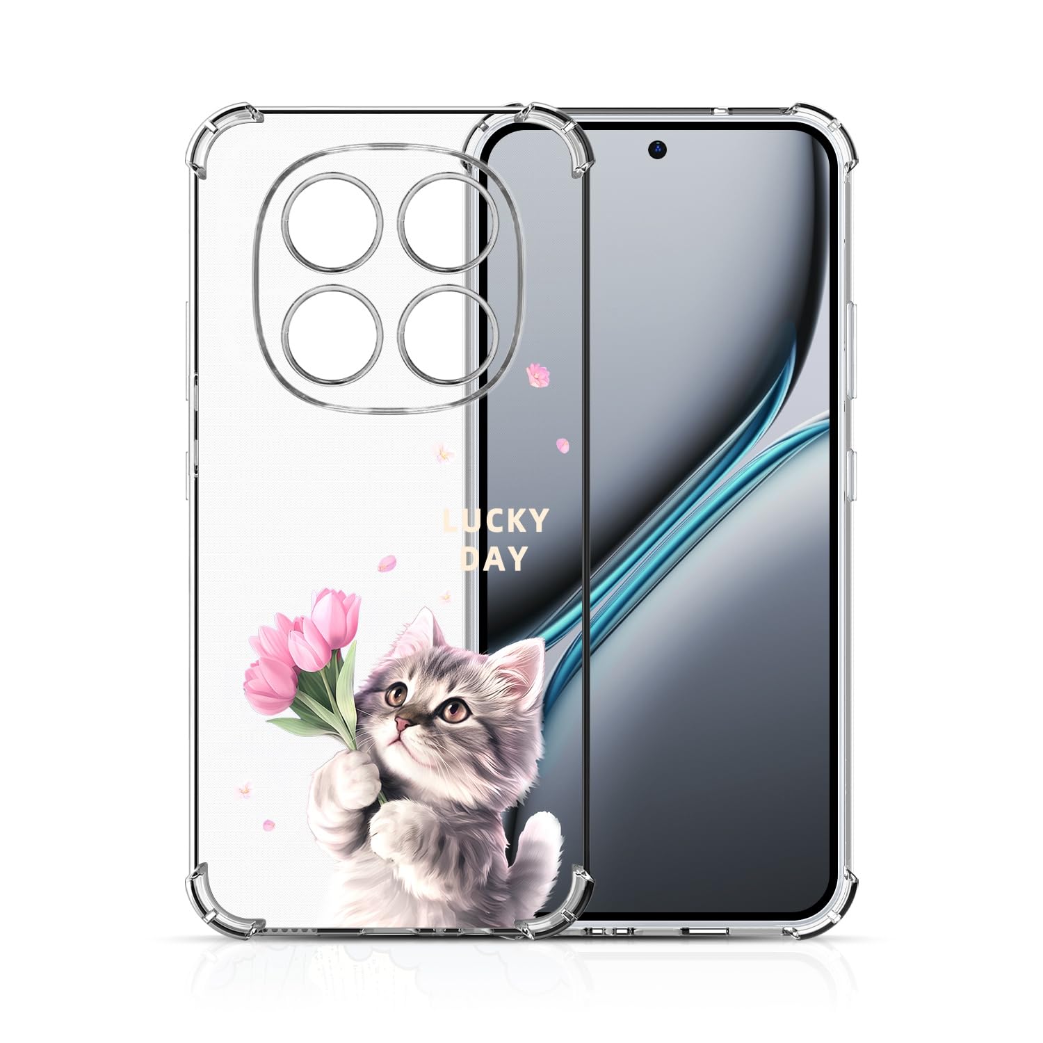 Cover Ciondolo Trasparente Compatibile Con Xiaomi Redmi Note 12 Pro 5G