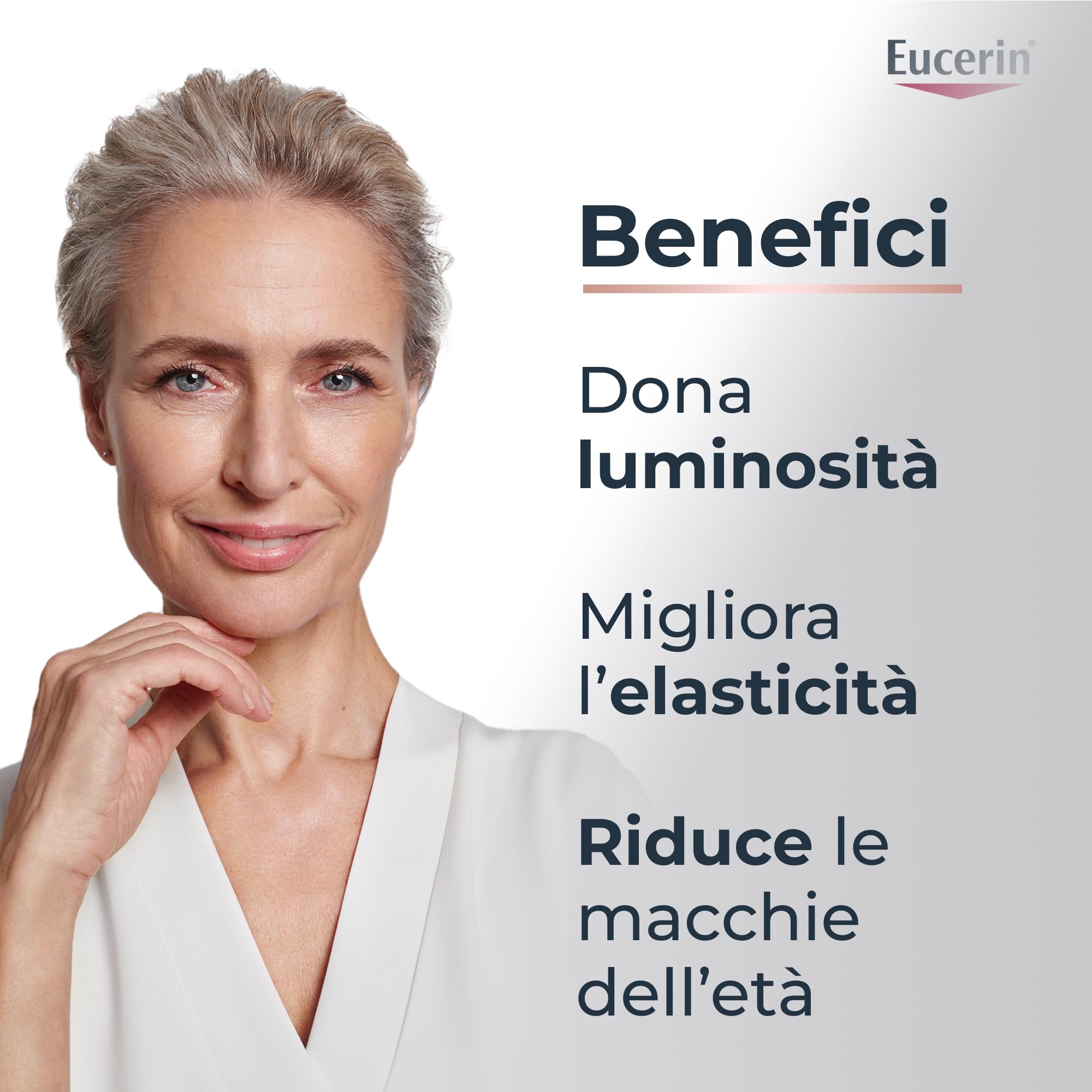 Eucerin Skincare Kit Routine Anti-Età Uniformante, Cofanetto regalo donna beauty con Hyaluron-Filler + Elasticity Crema Giorno Rosé SPF 30 50 ml e Crema Notte 50 ml per una doppia azione antimacchie