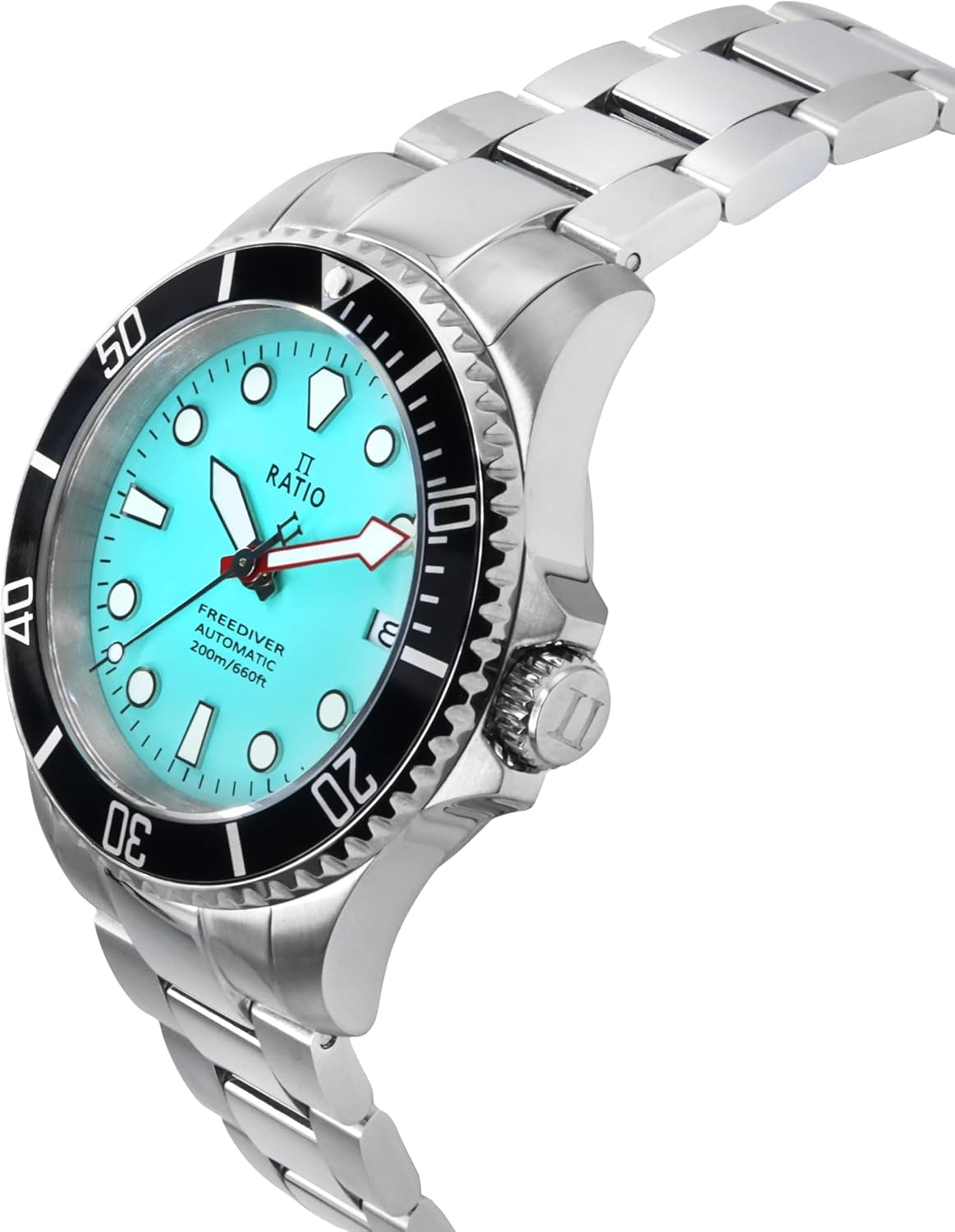 RATIO FreeDiver Sapphire Crystal Diver Watch Japanese Automatic Movement Dive Watch 200m Water Resistant Diving Watch - Image 3