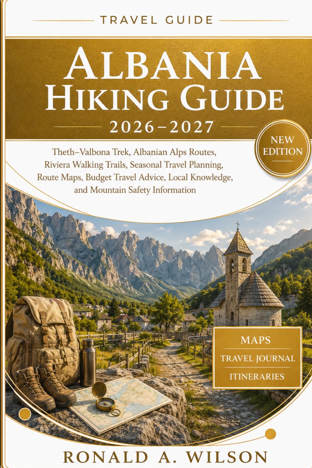 Albania Hiking Guide 2026–2027: Theth–Valbona Trek, Albanian Alps Routes, Riviera Walking Trails, Seasonal Travel Planning, Route Maps, Budget Travel ... Knowledge, and Mountain Safety Information